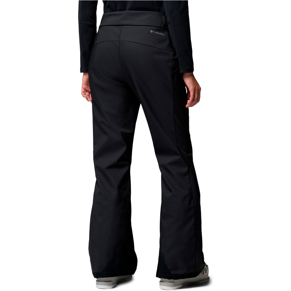 Columbia pantalones esquí mujer Roffe Ridge Ski Softshell Pant vista trasera