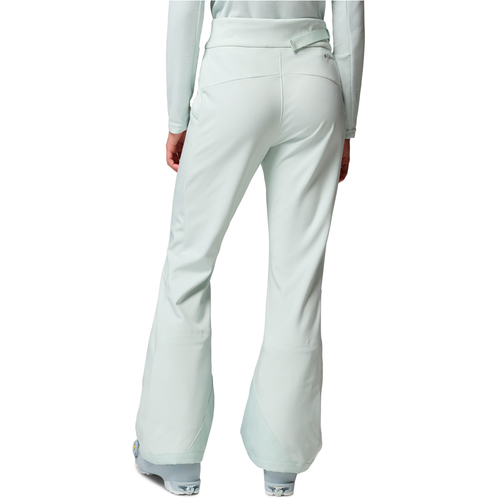 Columbia pantalones esquí mujer Roffe Ridge Ski Softshell Pant vista trasera