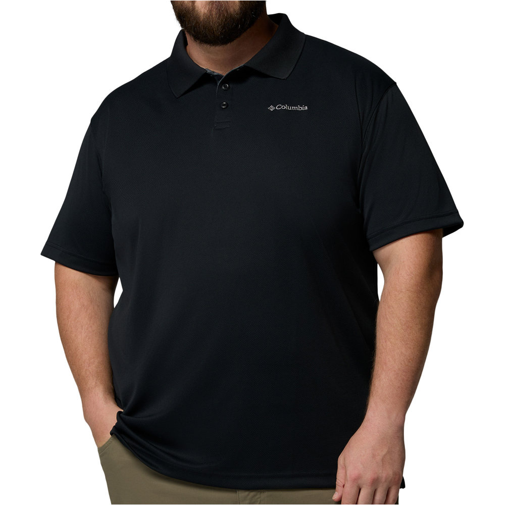 Columbia polo manga corta hombre Utilizer Polo vista frontal