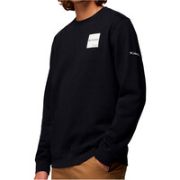 Columbia Sudaderas Montaña Hombre Columbia Trek  Crew vista detalle