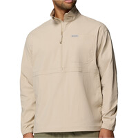 Columbia Sudaderas Montaña Hombre Landroamer Half Zip Overshirt vista frontal