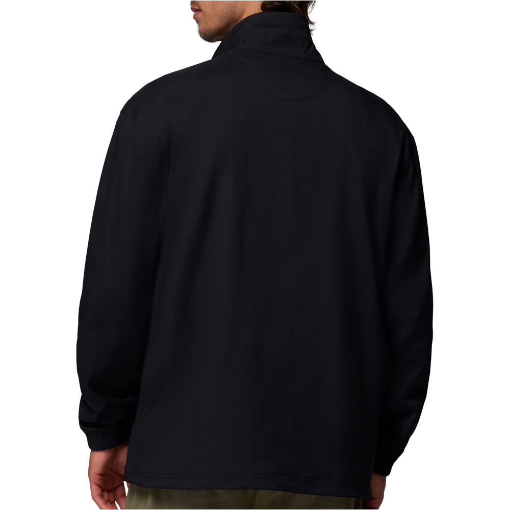 Columbia Sudaderas Montaña Hombre Landroamer Half Zip Overshirt vista trasera