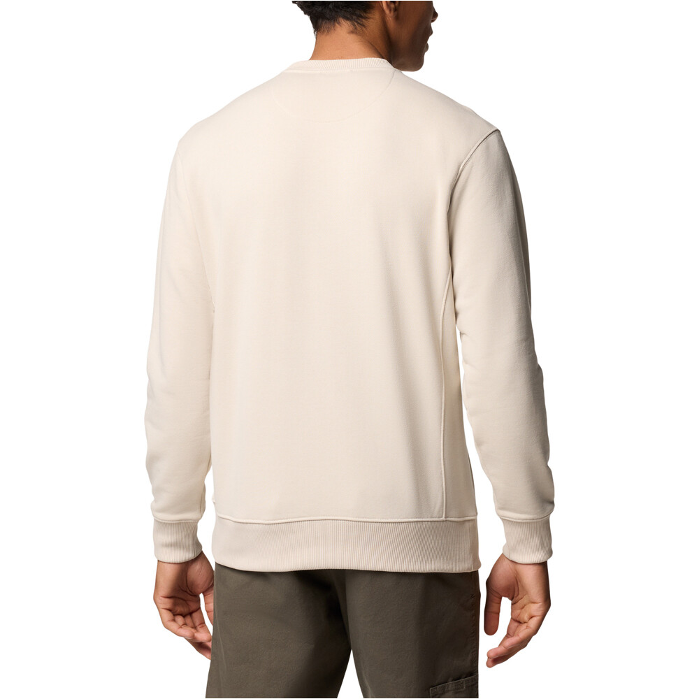 Columbia Sudaderas Montaña Hombre Marble Canyon French Terry Crew vista trasera