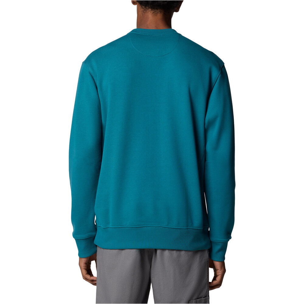 Columbia Sudaderas Montaña Hombre Marble Canyon French Terry Crew vista trasera