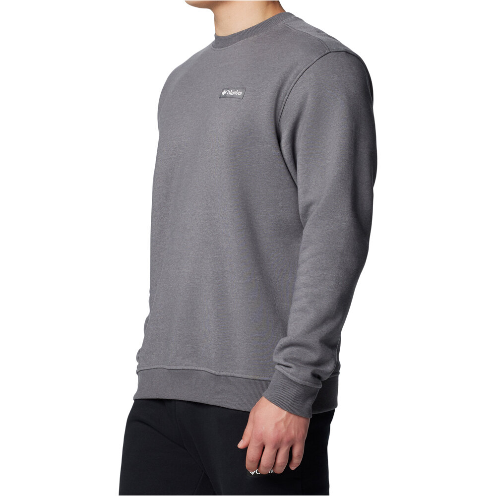 Columbia Sudaderas Montaña Hombre Meridian Creek Crew vista detalle