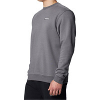 Columbia Sudaderas Montaña Hombre Meridian Creek Crew vista detalle