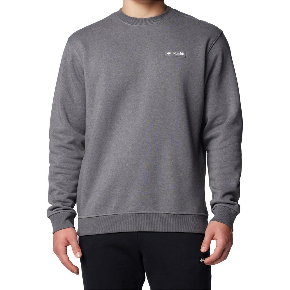 Columbia Sudaderas Montaña Hombre Meridian Creek Crew vista frontal