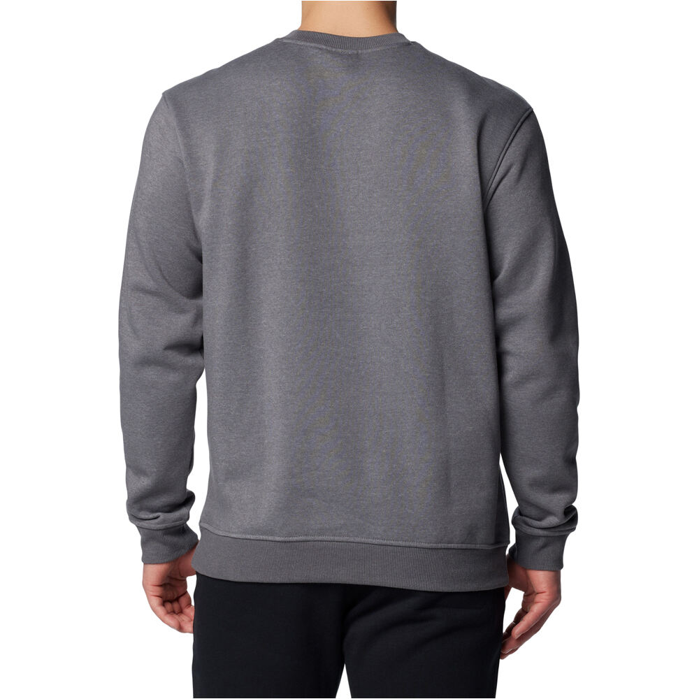 Columbia Sudaderas Montaña Hombre Meridian Creek Crew vista trasera