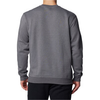 Columbia Sudaderas Montaña Hombre Meridian Creek Crew vista trasera