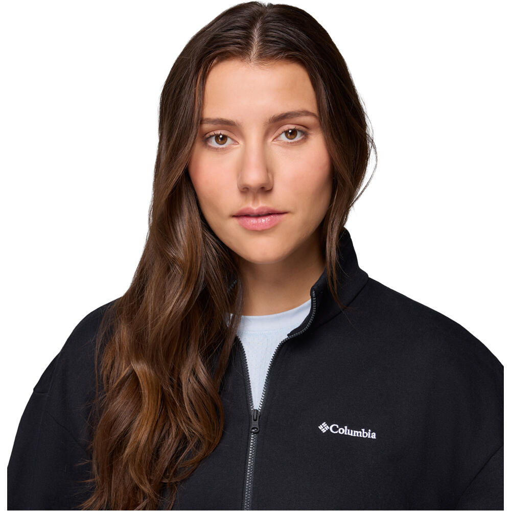 Columbia Sudaderas Montaña Mujer Aldermore Half Zip vista detalle