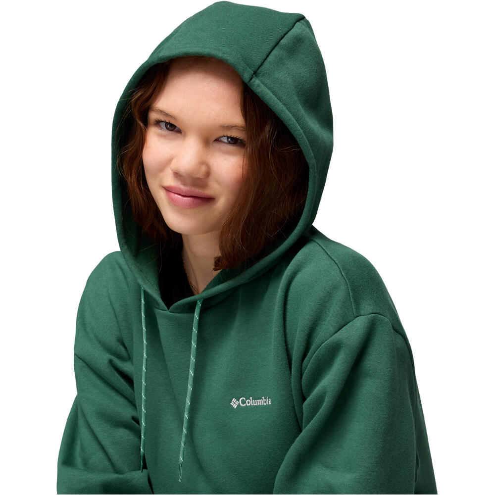 Columbia Sudaderas Montaña Mujer Aldermore Hoodie vista detalle