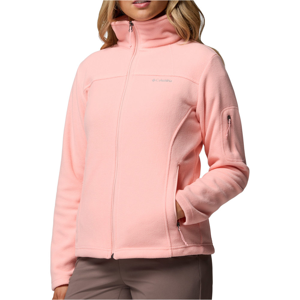 Columbia Sudaderas Montaña Mujer Fast Trek II Jacket vista frontal