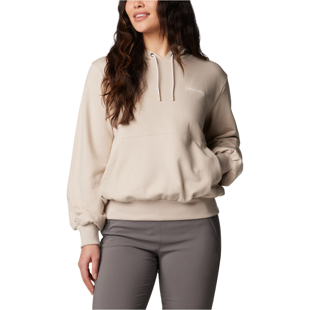 Columbia Sudaderas Montaña Mujer Marble Canyon French Terry Hoodie vista frontal