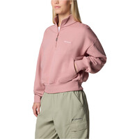 Columbia Sudaderas Montaña Mujer Marble Canyon French Terry Quarter Zip vista detalle