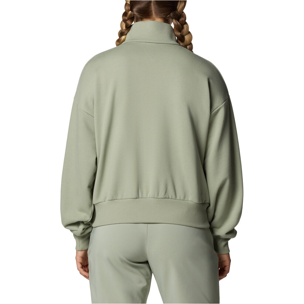 Columbia Sudaderas Montaña Mujer Marble Canyon French Terry Quarter Zip vista trasera