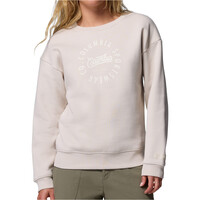 Columbia Sudaderas Montaña Mujer Meridian Creek Crew vista frontal