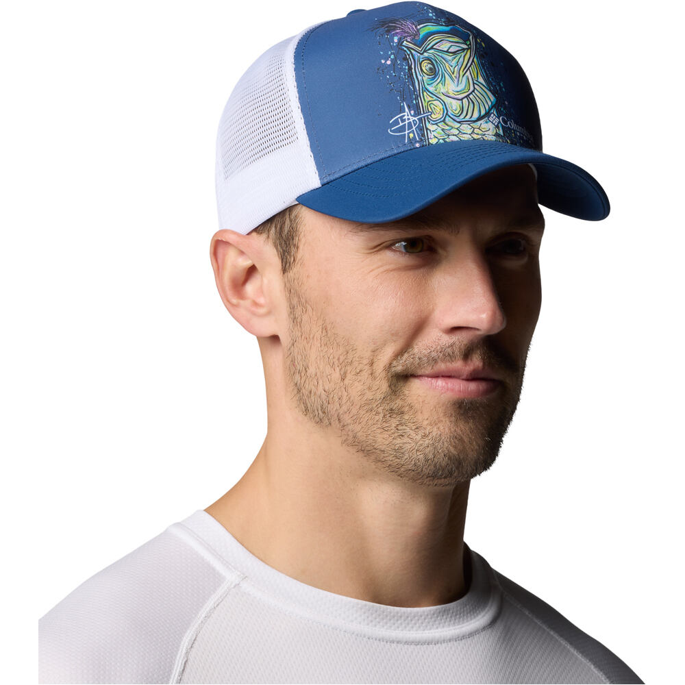 Columbia visera lona PFG Big Haul X Bentley Snapback 02