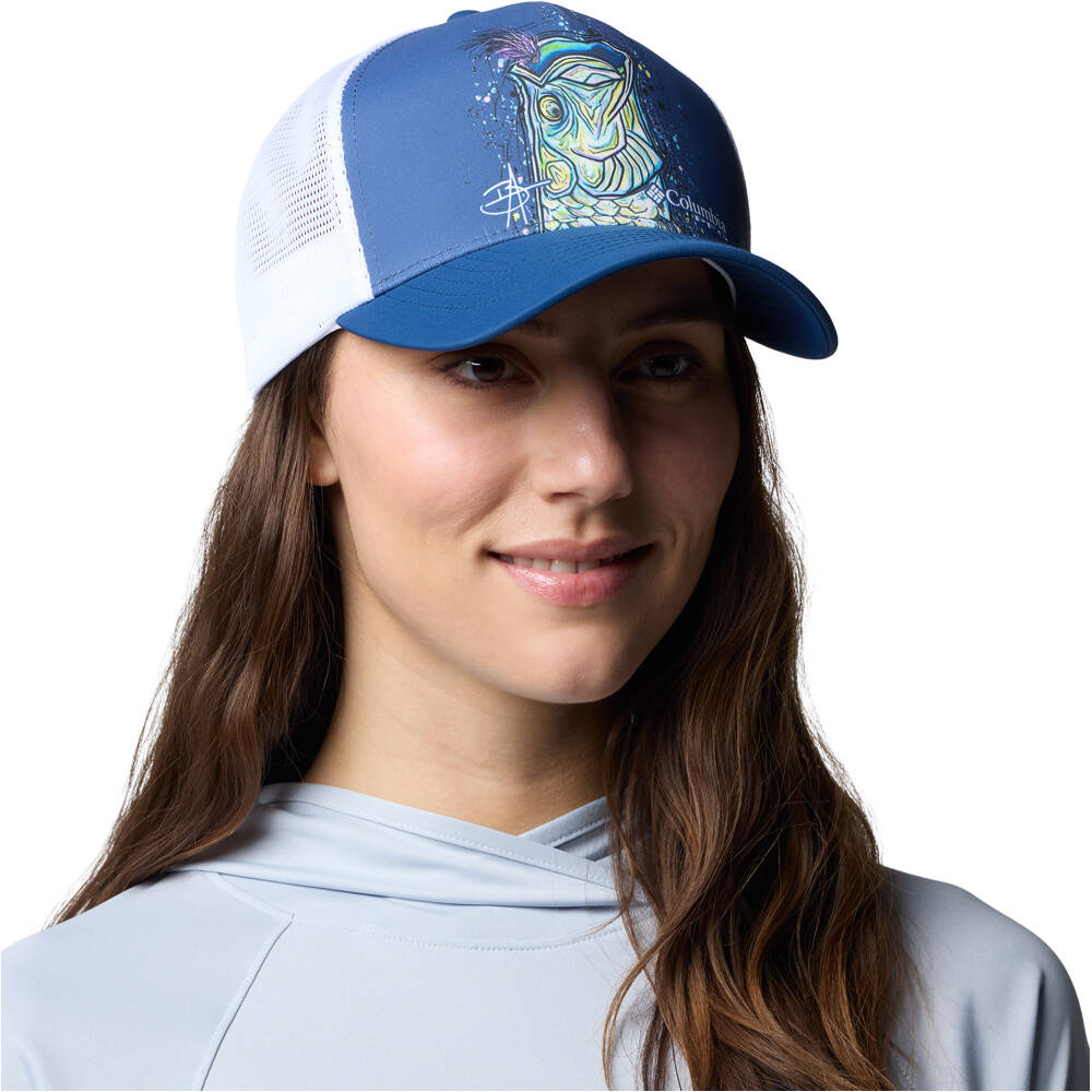 Columbia visera lona PFG Big Haul X Bentley Snapback 04