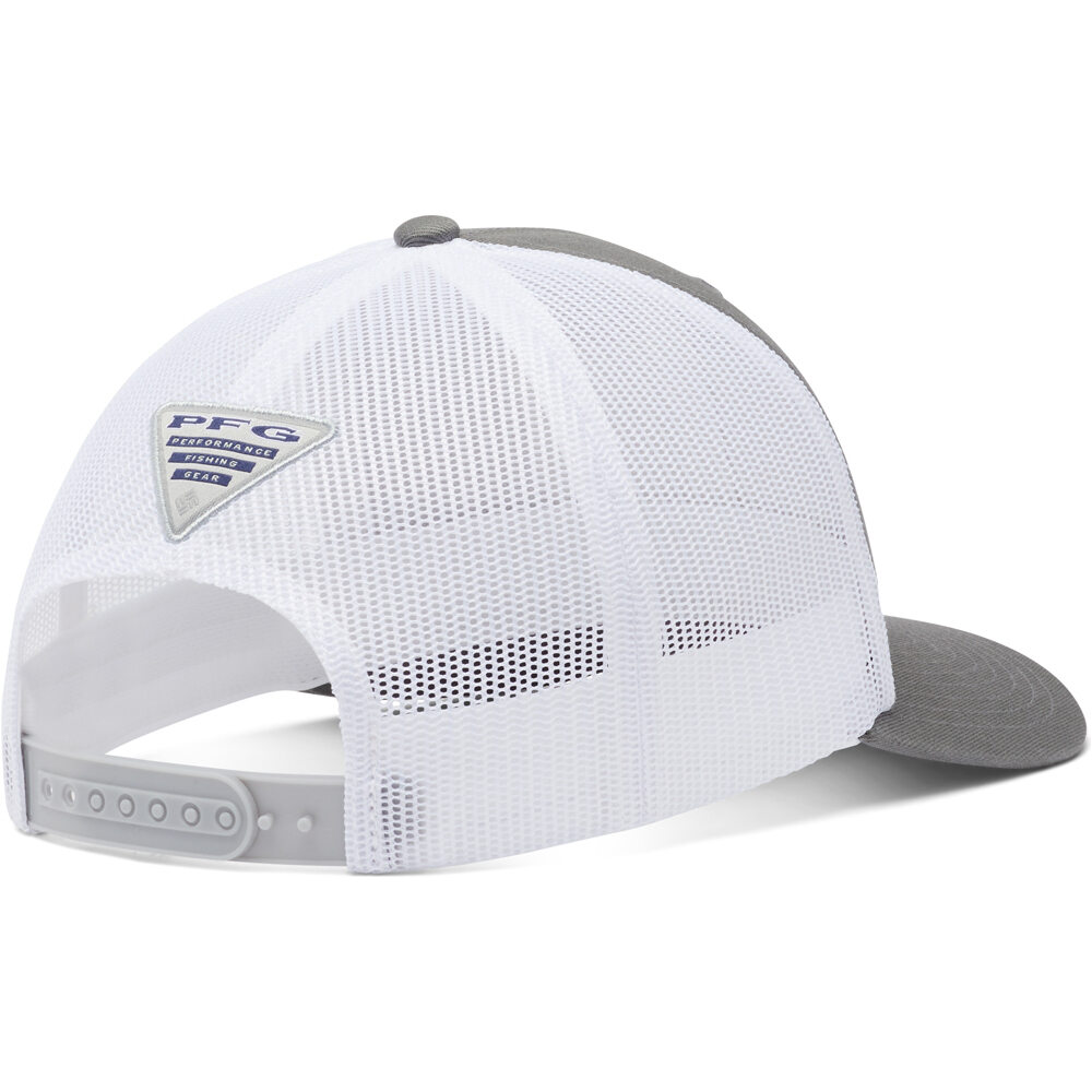 Columbia visera lona PFG Fish Flag Mesh Snap Back 01