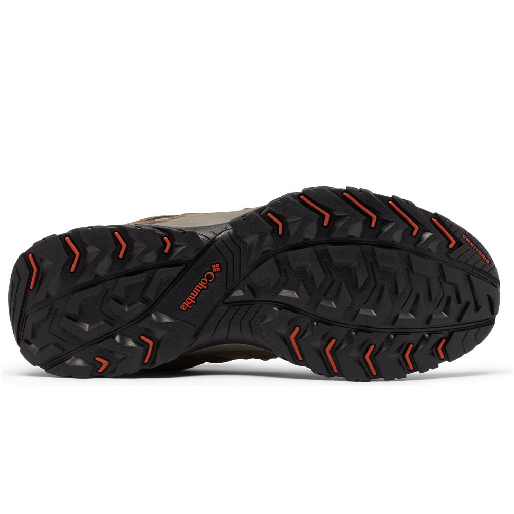 Columbia zapatilla trekking hombre REDMOND III WATERPROOF vista trasera