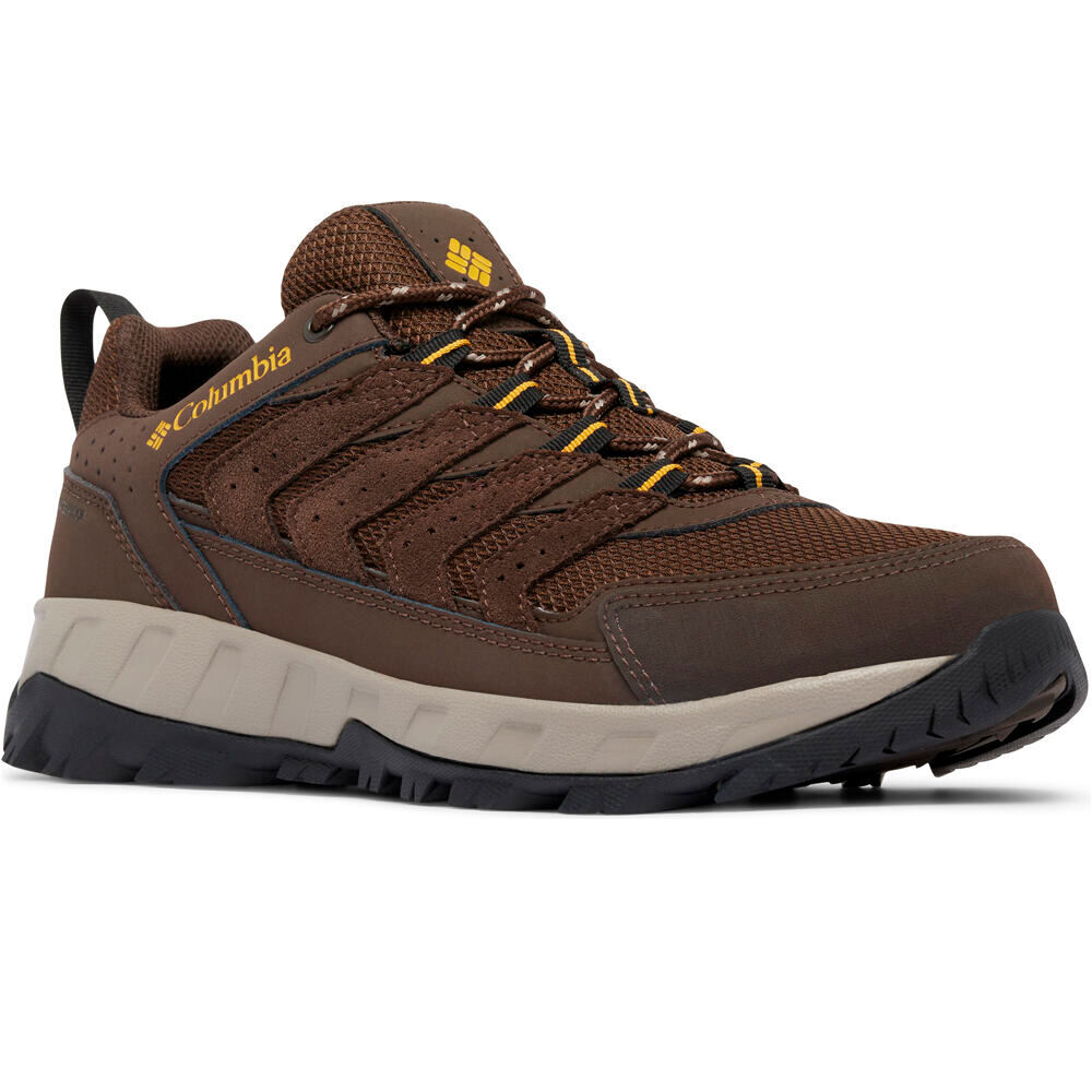 Columbia zapatilla trekking hombre STRATA TRAIL LOW WP lateral interior