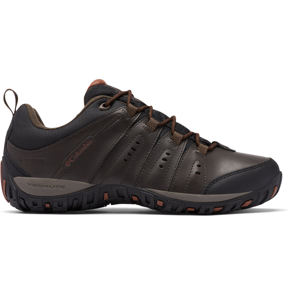 Columbia zapatilla trekking hombre WOODBURN II WATERPROOF lateral exterior