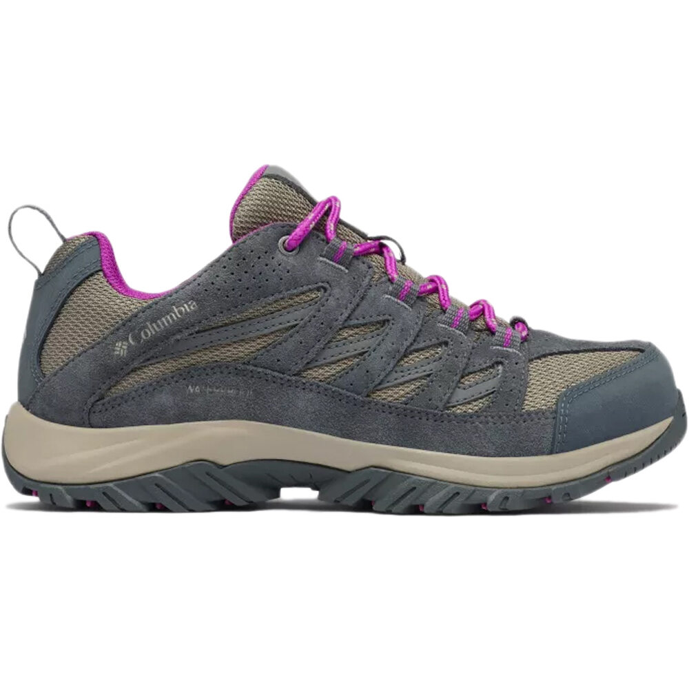 Columbia zapatilla trekking mujer CRESTWOOD WATERPROOF lateral exterior