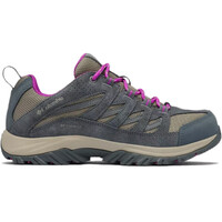 Columbia zapatilla trekking mujer CRESTWOOD WATERPROOF lateral exterior