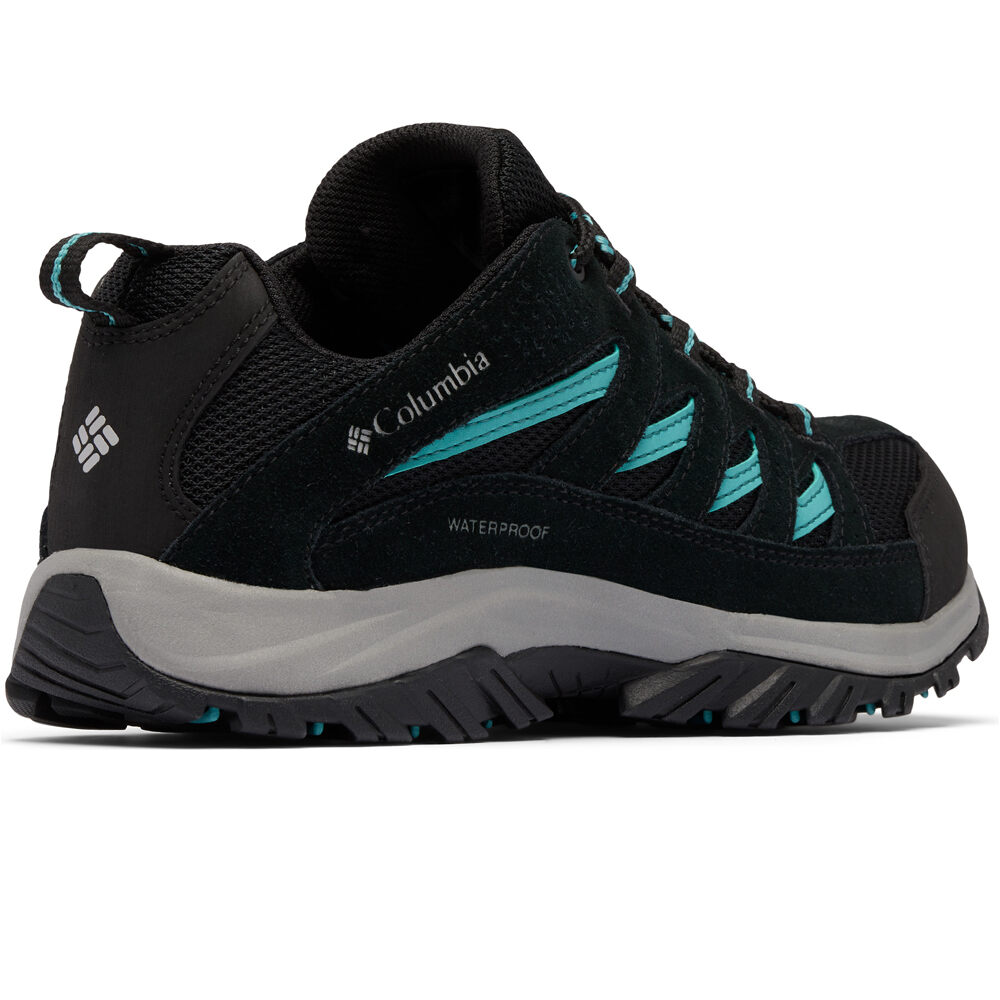 Columbia zapatilla trekking mujer CRESTWOOD WATERPROOF vista trasera