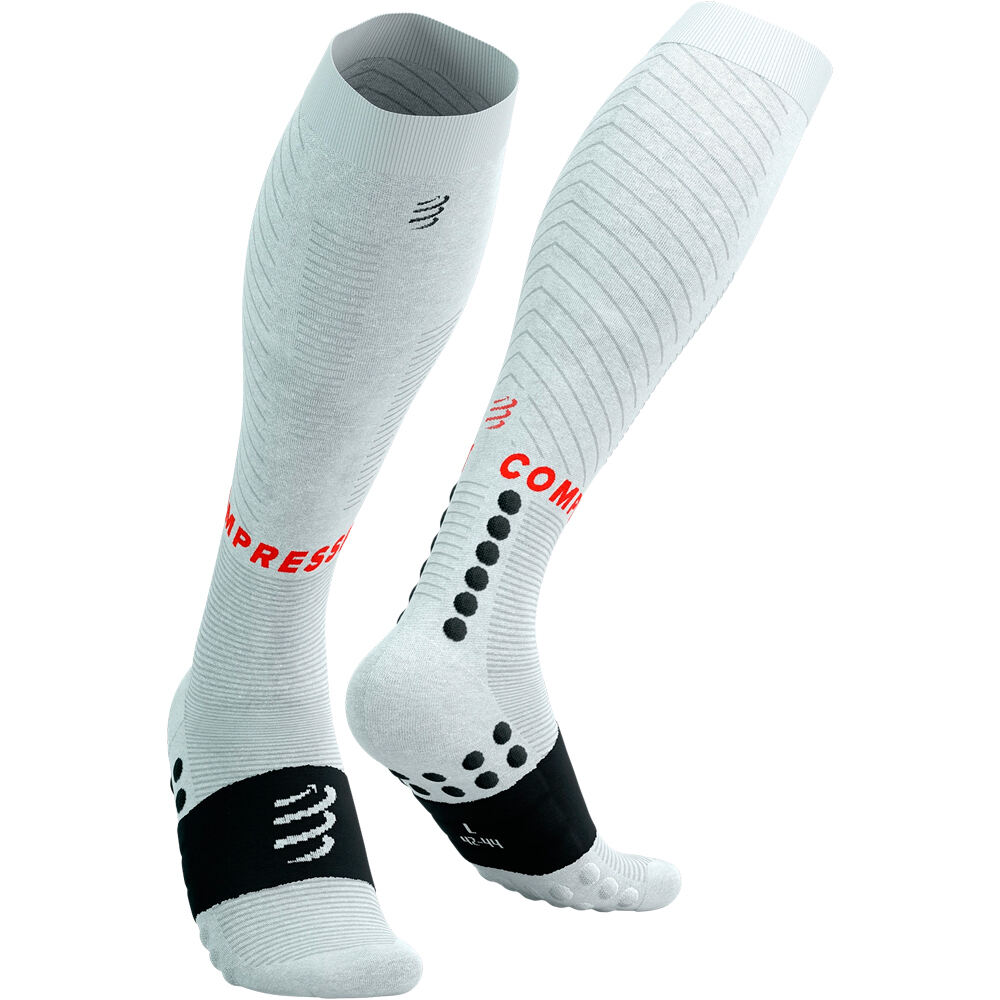 Compressport calcetines running FULL SOCKS RECOVERY 2.0 vista frontal