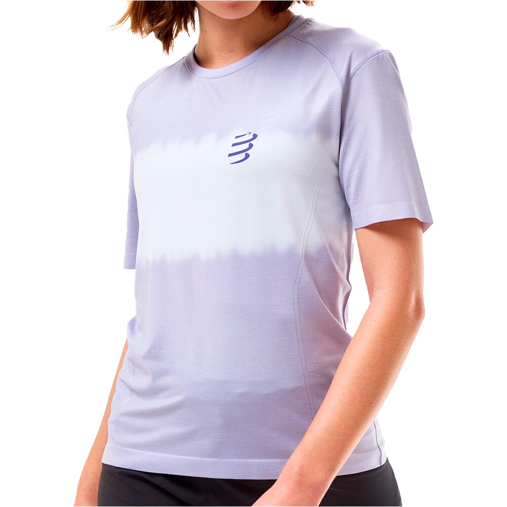 Compressport camiseta entrenamiento manga corta mujer PERFORMANCE SS TSHIRT W vista frontal