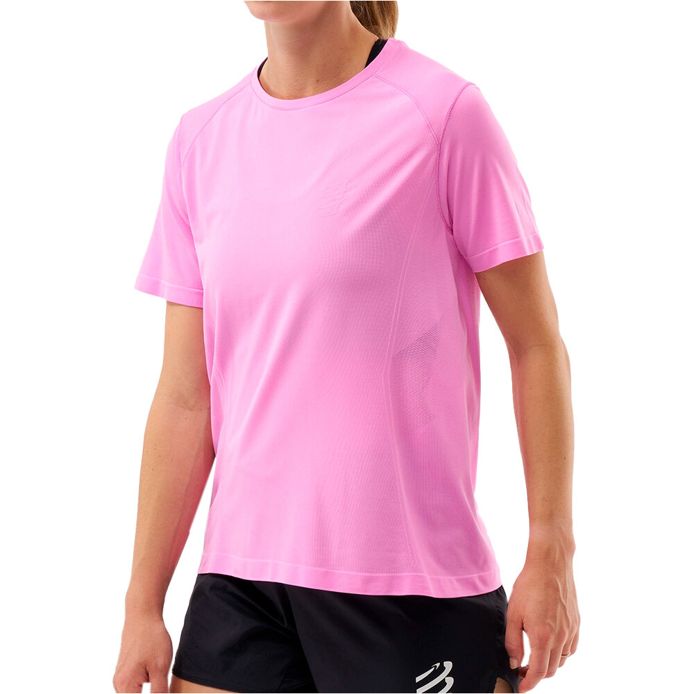 Compressport camiseta entrenamiento manga corta mujer PERFORMANCE SS TSHIRT W vista frontal
