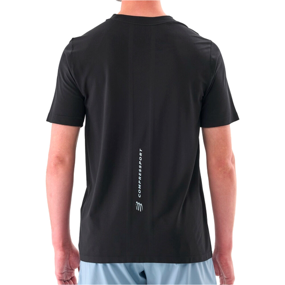 Compressport camiseta técnica manga corta hombre Performance SS Tshirt M vista trasera