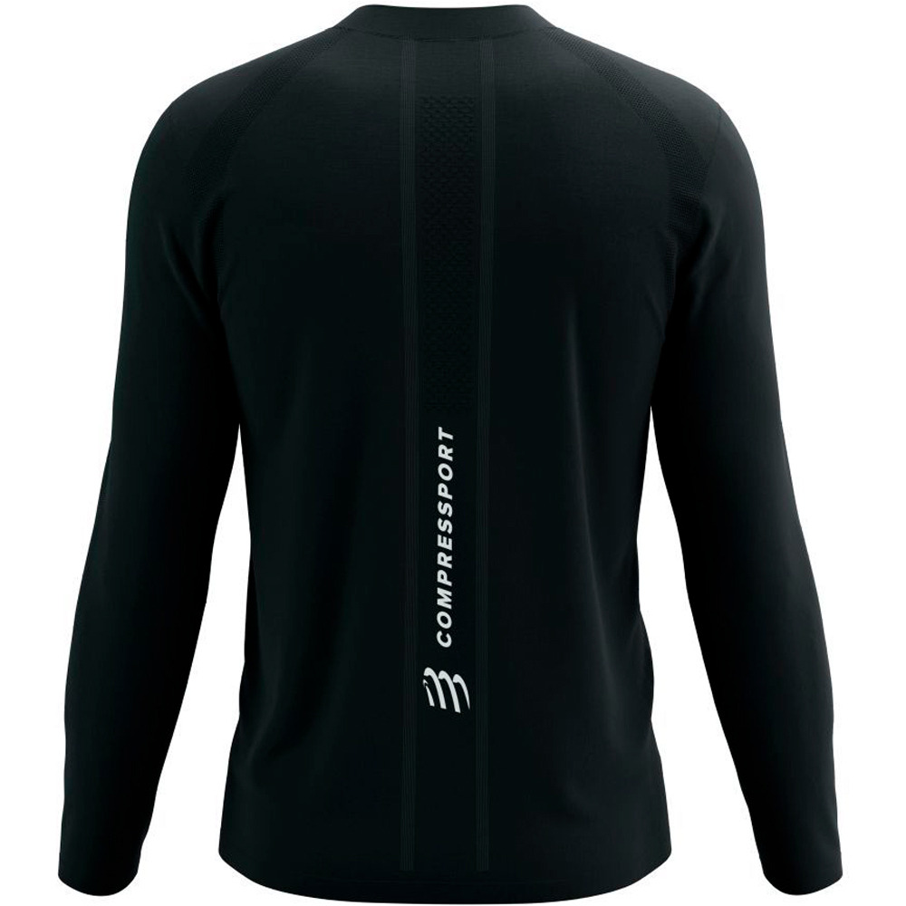 Compressport camiseta técnica manga larga hombre Performance LS Tshirt M vista trasera