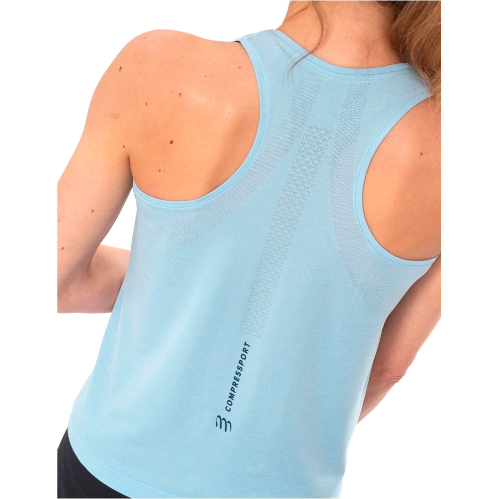 Compressport camiseta técnica tirantes mujer Performance Singlet W vista detalle