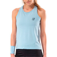 Compressport camiseta técnica tirantes mujer Performance Singlet W vista frontal