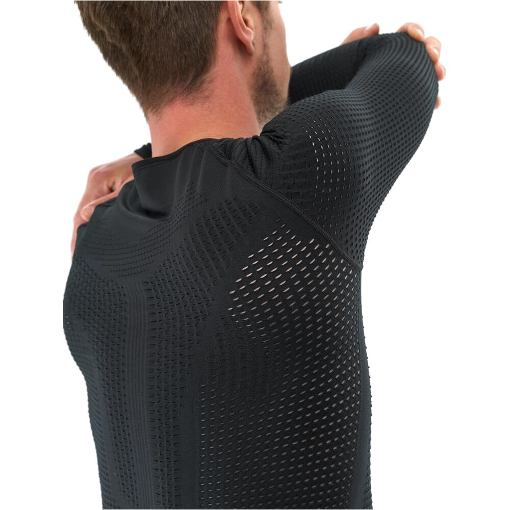 Compressport camiseta térmica manga larga hombre On/Off Base Layer LS Top M vista detalle
