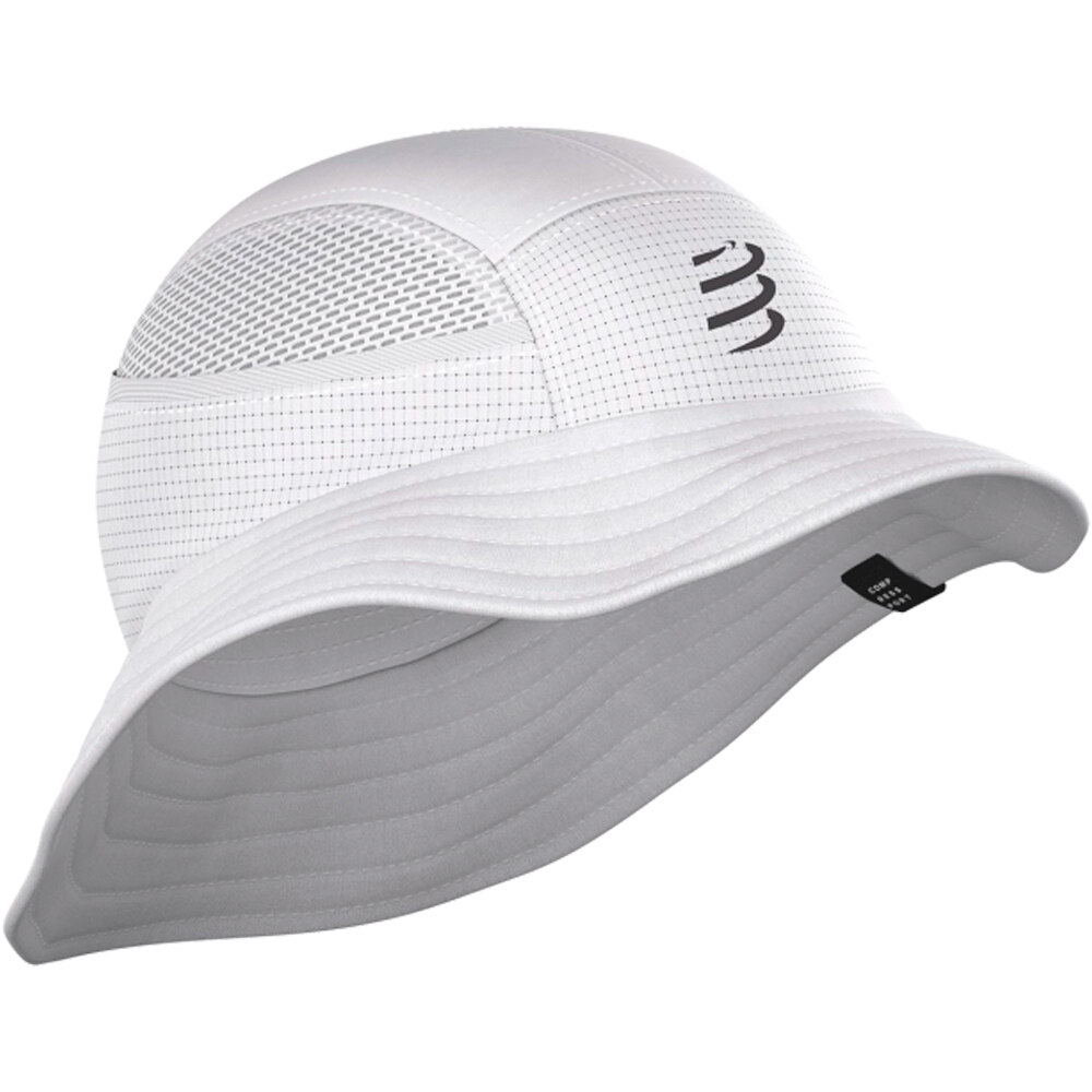 Compressport gorra running ICEBOB vista frontal