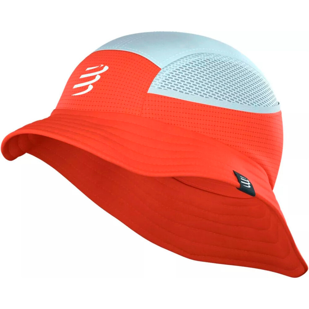 Compressport gorra running ICEBOB vista frontal