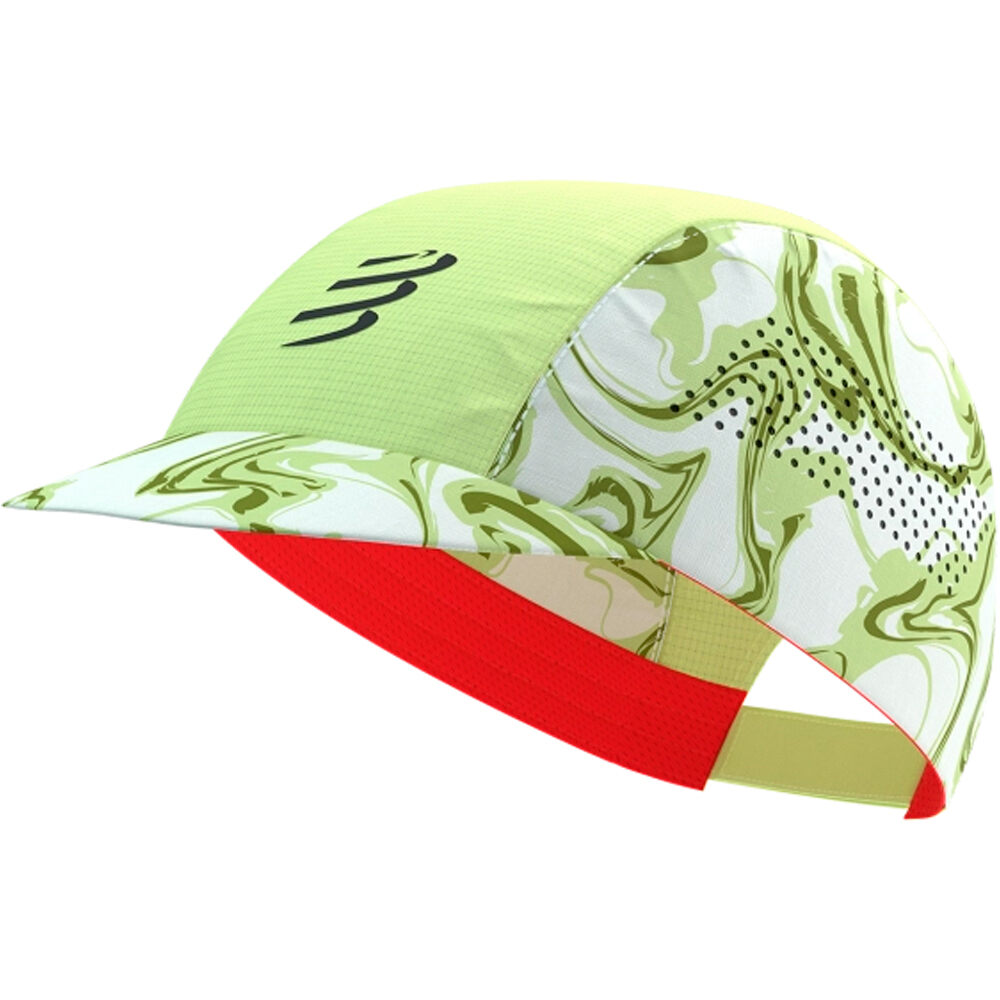 Compressport gorra running PRO RACING CAP vista frontal