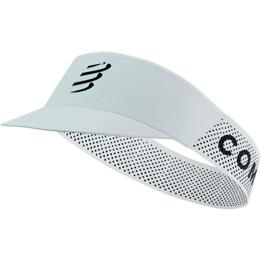 Compressport gorra running PRO RACING VISOR vista frontal