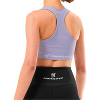 Compressport sujetadores deportivos FEELFREE SEAMLESS BRA vista trasera
