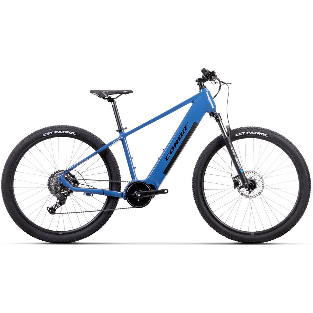 Conor BICICLETA ELÉCTRICA MONTAÑA KIRK 720Wh 8S E-MTB 29 vista frontal