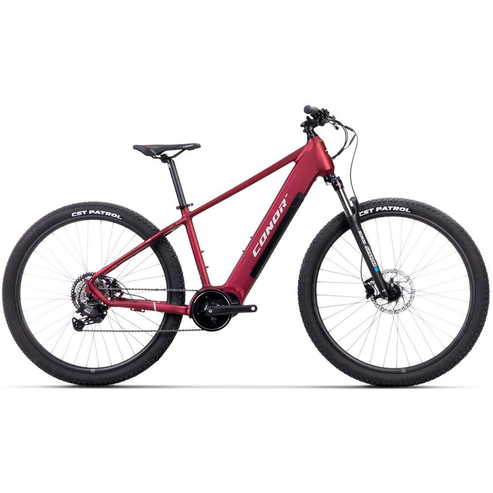 Conor BICICLETA ELÉCTRICA MONTAÑA KIRK 720Wh 8S E-MTB 29 vista frontal