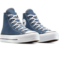 Converse zapatilla moda mujer CHUCK TAYLOR ALL STAR LIFT PLATFORM lateral interior