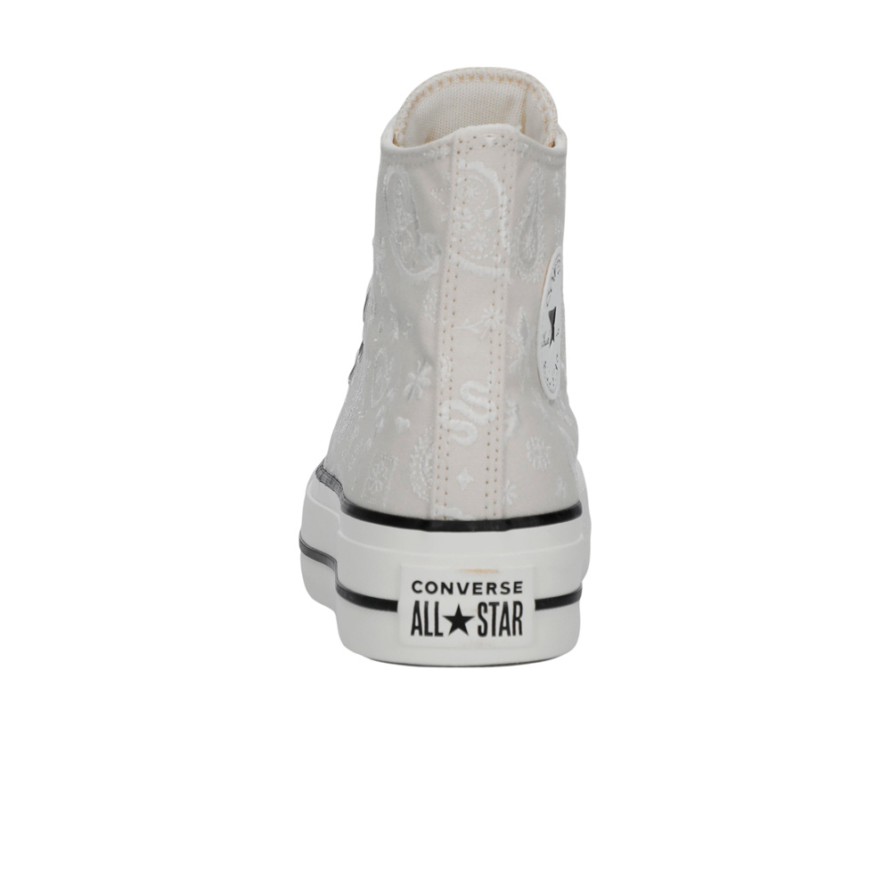 Converse zapatilla moda mujer CHUCK TAYLOR ALL STAR LIFT vista trasera