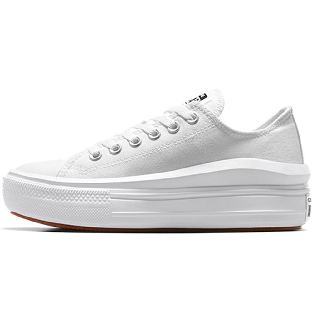 Converse zapatilla moda mujer CHUCK TAYLOR ALL STAR MOVE PLATFORM vista trasera