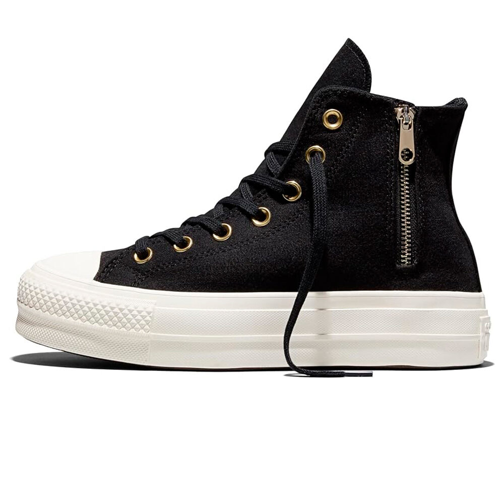 Converse zapatilla moda mujer CHUCK TAYLOR ALL STAR PLATFORM LIFT ZIPPERS puntera