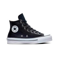Converse zapatilla moda niño CHUCK TAYLOR ALL STAR EVA LIFT PLATFORM LEATHER lateral exterior