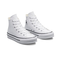 Converse zapatilla moda niño CHUCK TAYLOR ALL STAR EVA LIFT PLATFORM LEATHER lateral interior